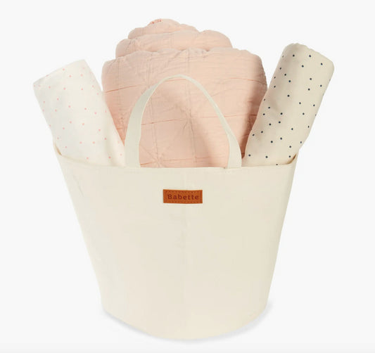 Nordstrom Gift 1 Crib Set-Pink