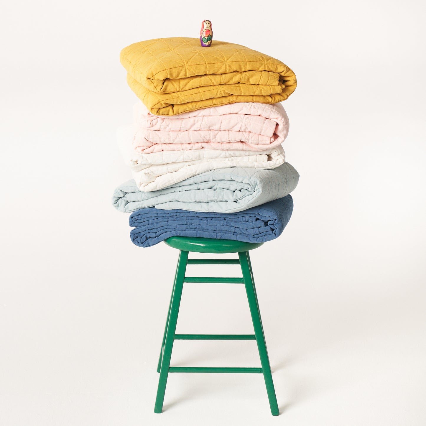 Crib Quilt- Railroad Stripes