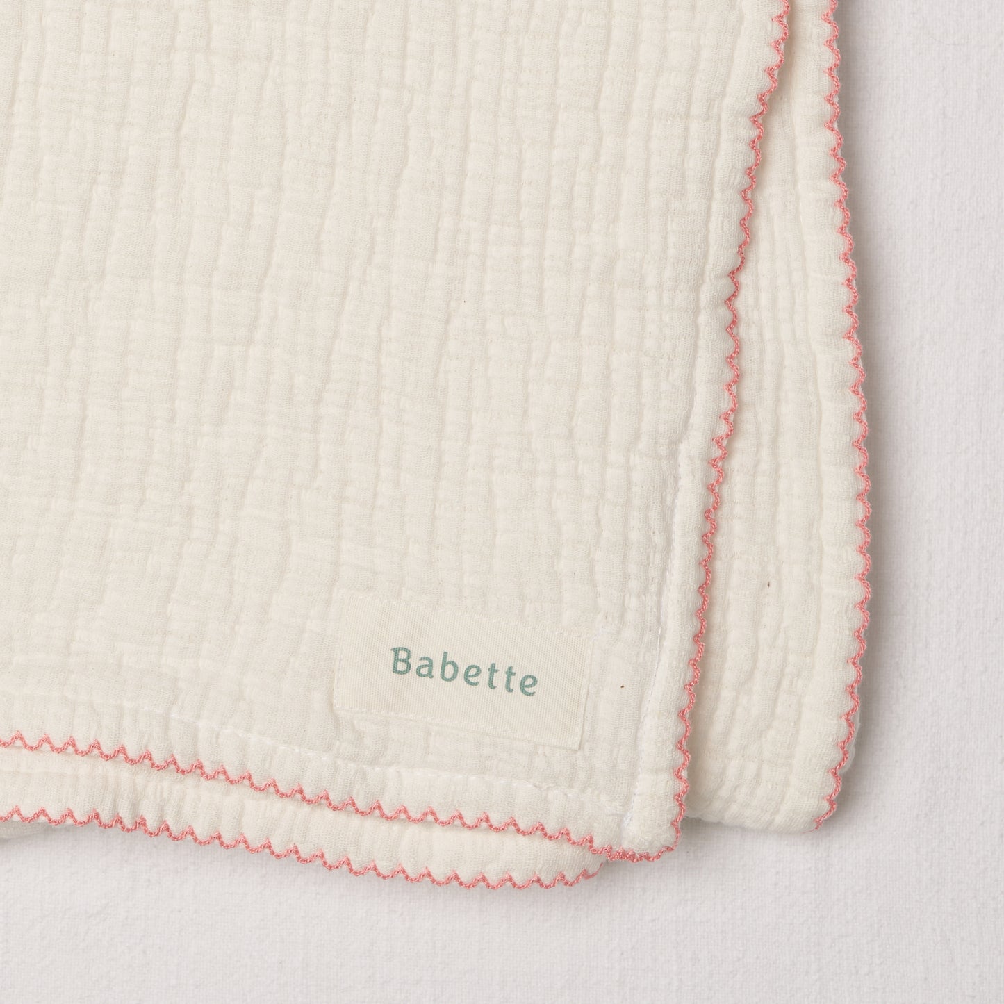 Stroller Blanket - Scalloped Trim