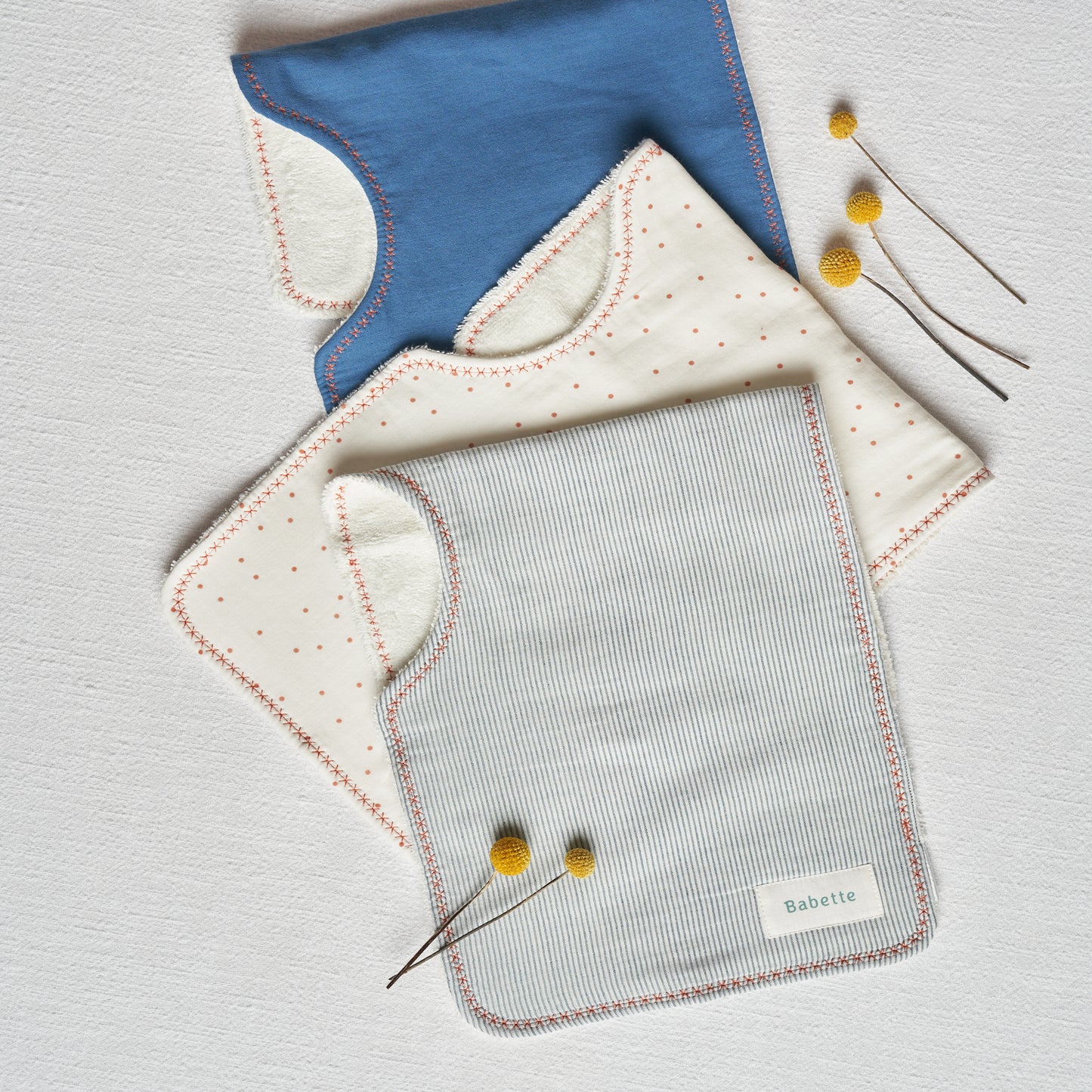 Burp cloth- 3 Pack